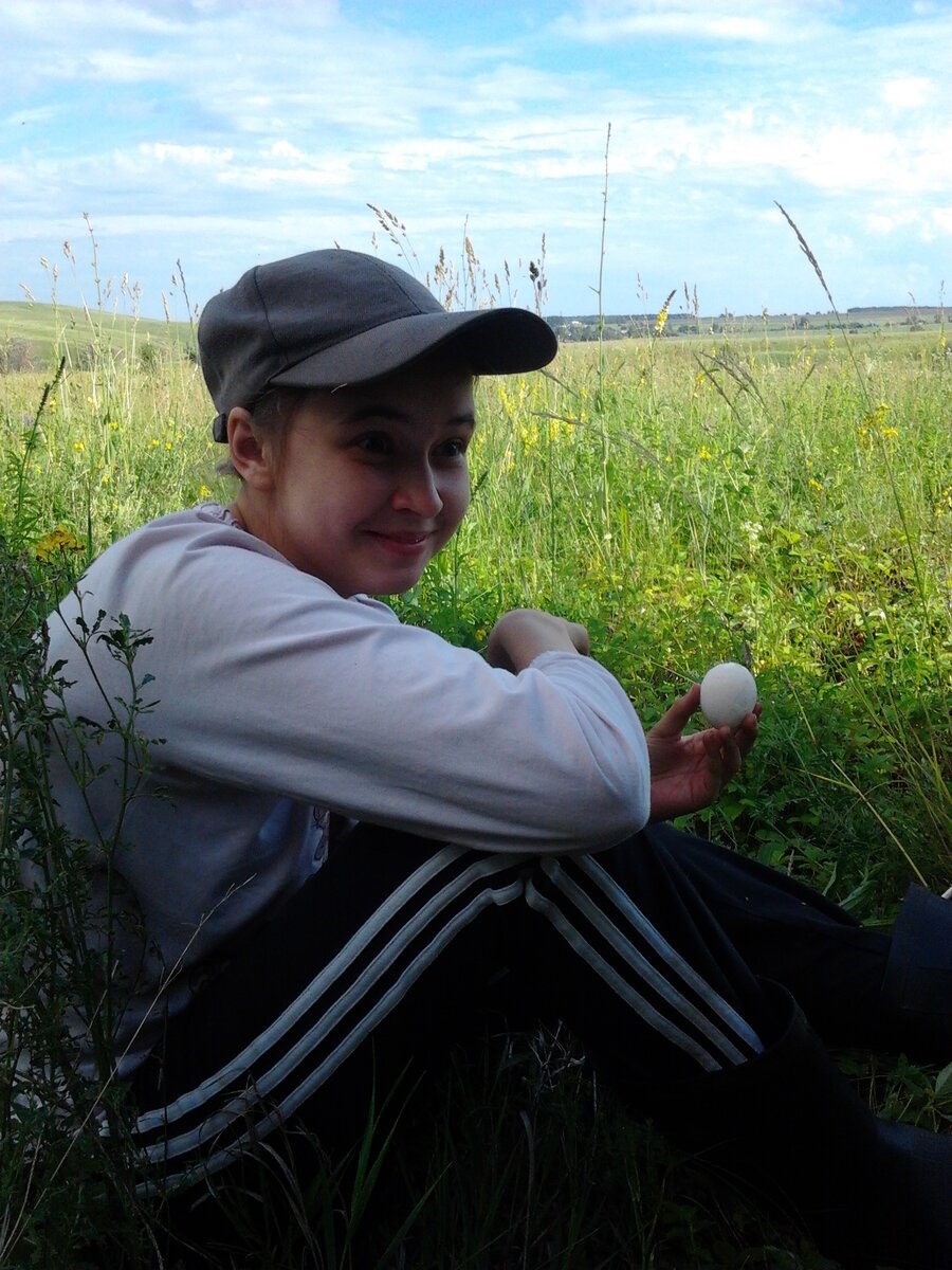 Дарина на привале!