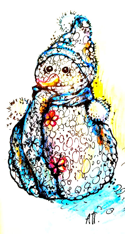 иллюстрация автора (с) Алена Подобед