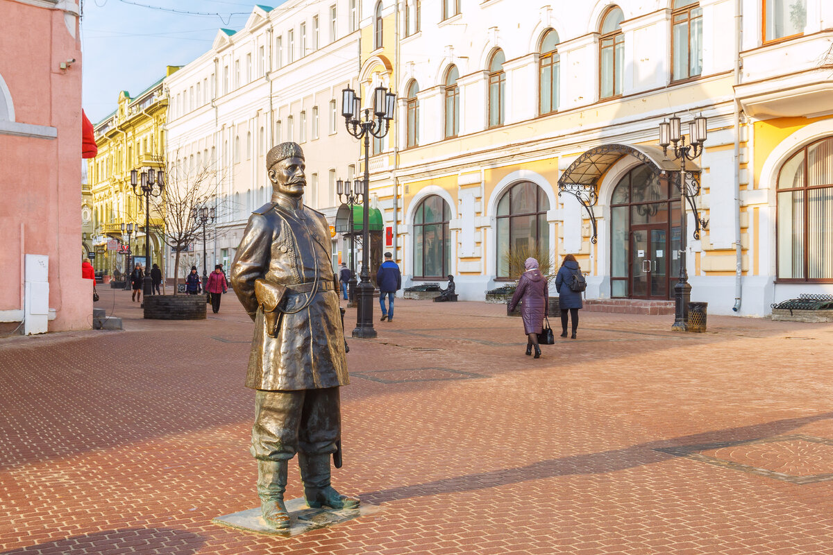 Покровская улица в нижнем новгороде фото