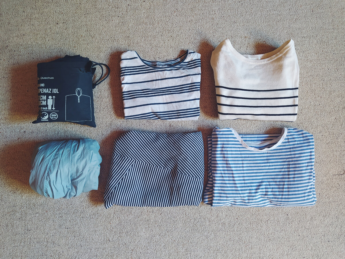 Это только часть моей полосатой коллекции и дождевиков