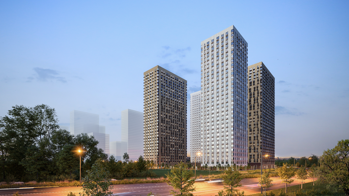 3D-визуализация проекта «Лосиноостровский парк»