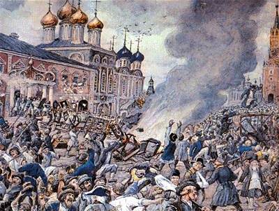 Чумной бунт в Москве в 1771 году