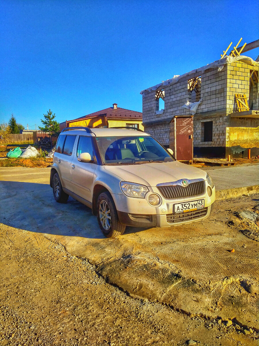 Наш медвежонок. Skoda Yeti, 2010г. 