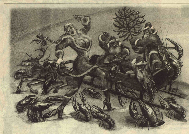 Художник А.Батов журнал "Крокодил" №15 2006 