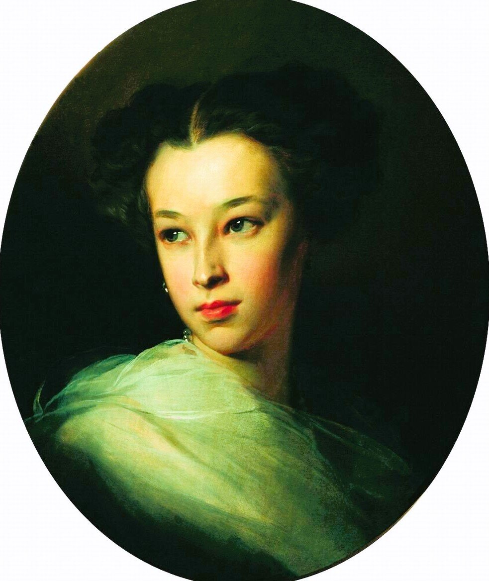 Наталья Александровна Пушкина, худ. И.Макаров, 1849 год