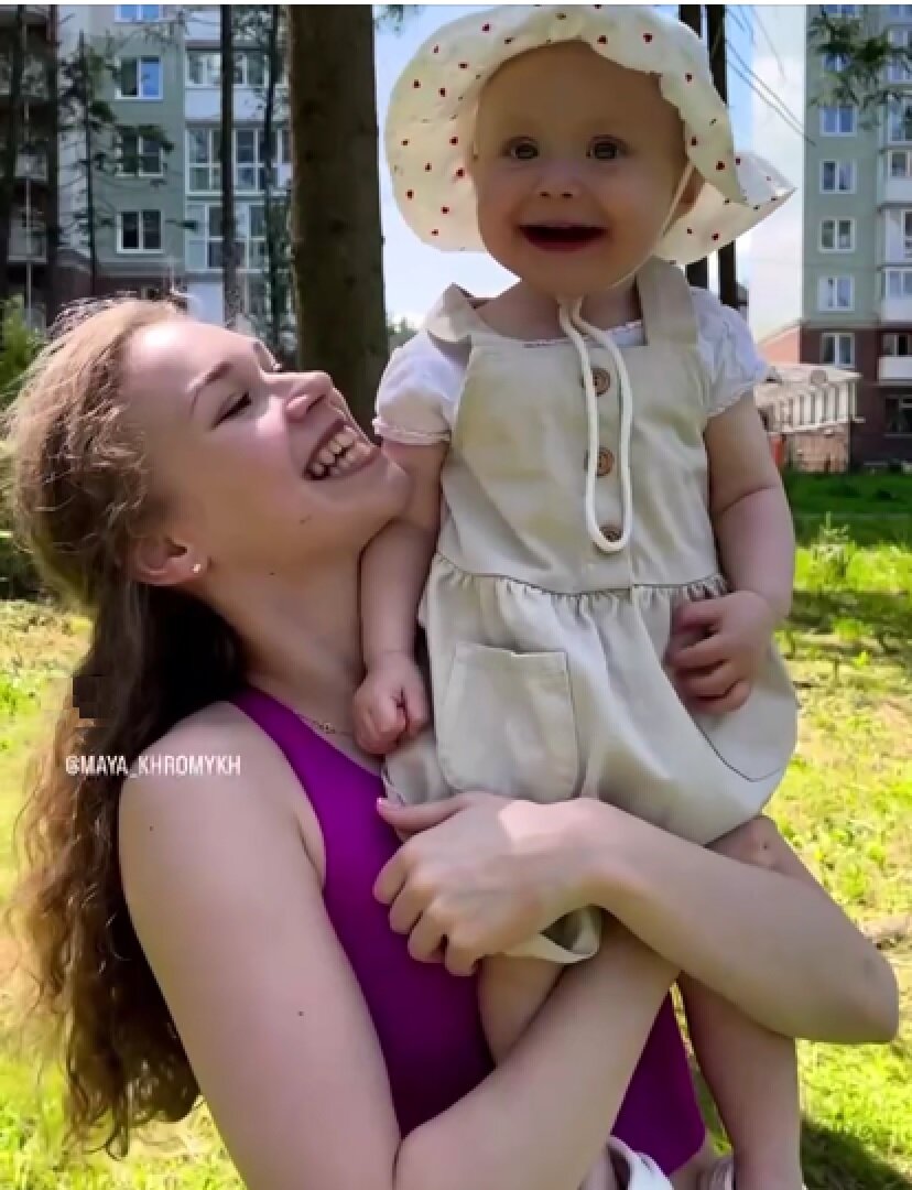 Кадр из ролика Майи в соцсетях