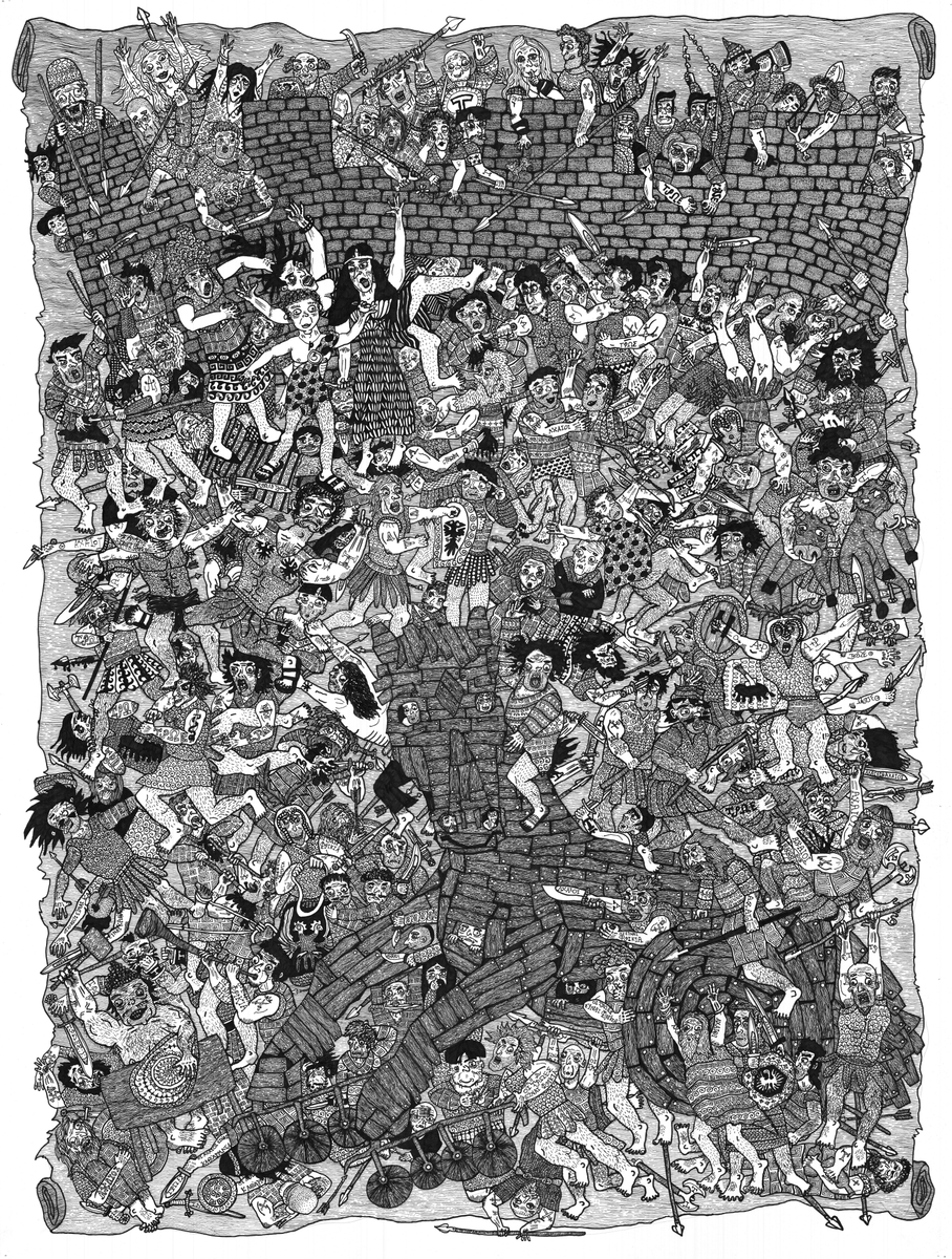 общий план моих троянцев-ахейцев.