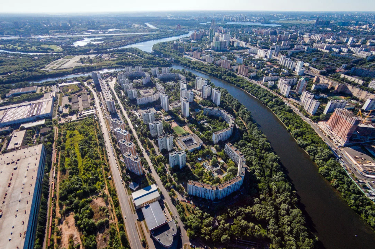 6 вид. Микрорайон Филевская Пойма. Район Филевский парк. Филевская Пойма Москва. Пойма Филевский бульвар.