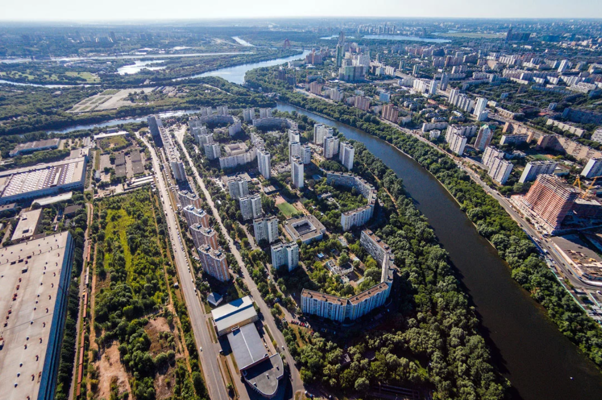 Улицы микрорайона московский. Микрорайон Филевская Пойма. Район Филевский парк. Филевская Пойма Москва. Пойма Филевский бульвар.