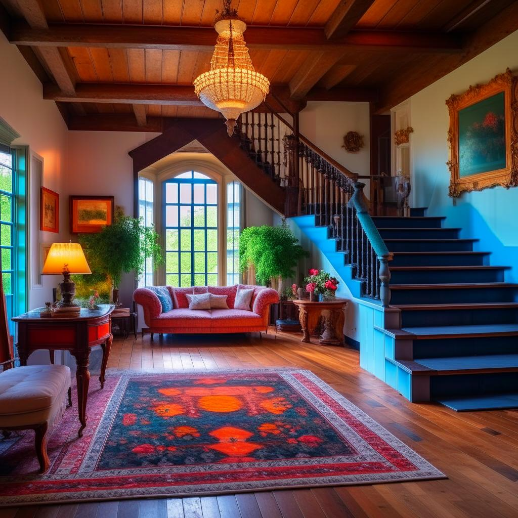 Красивый интерьер загородного дома