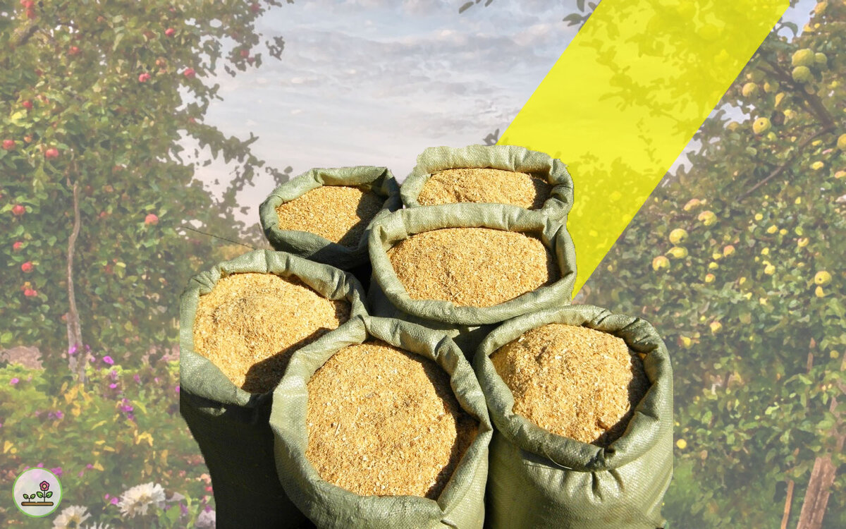 Те самые бесплатные опилки, за которыми надо еще съездить. И, возможно, набрать.