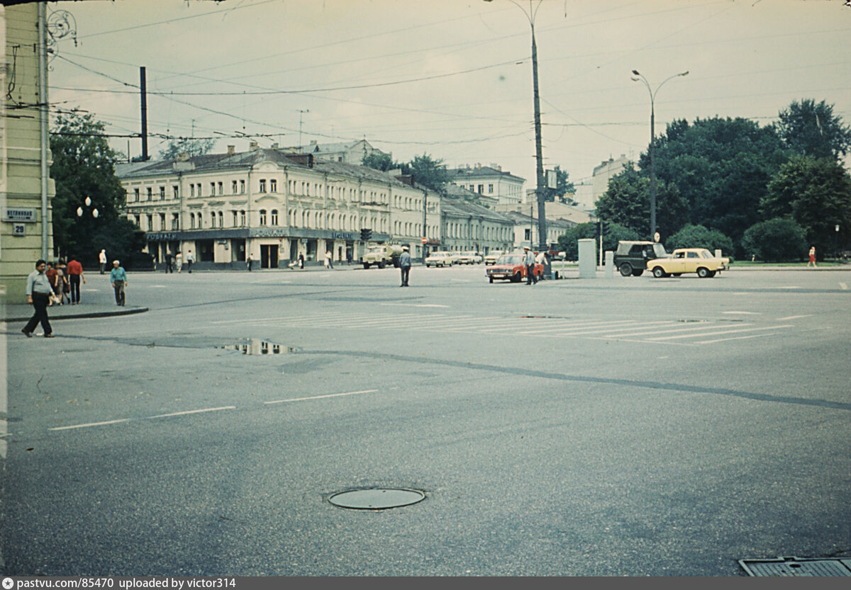 москва в 1980 1990