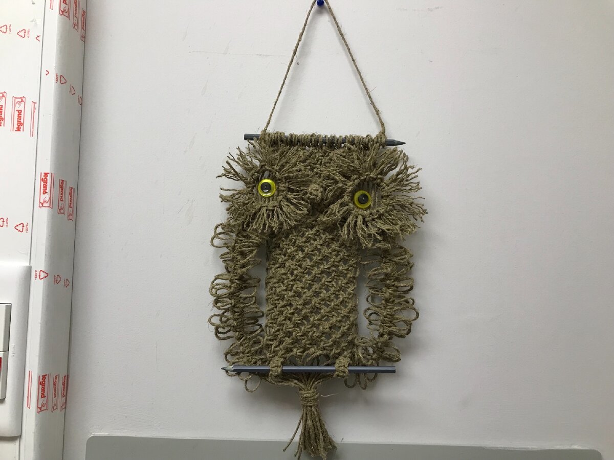 Макраме. Сова