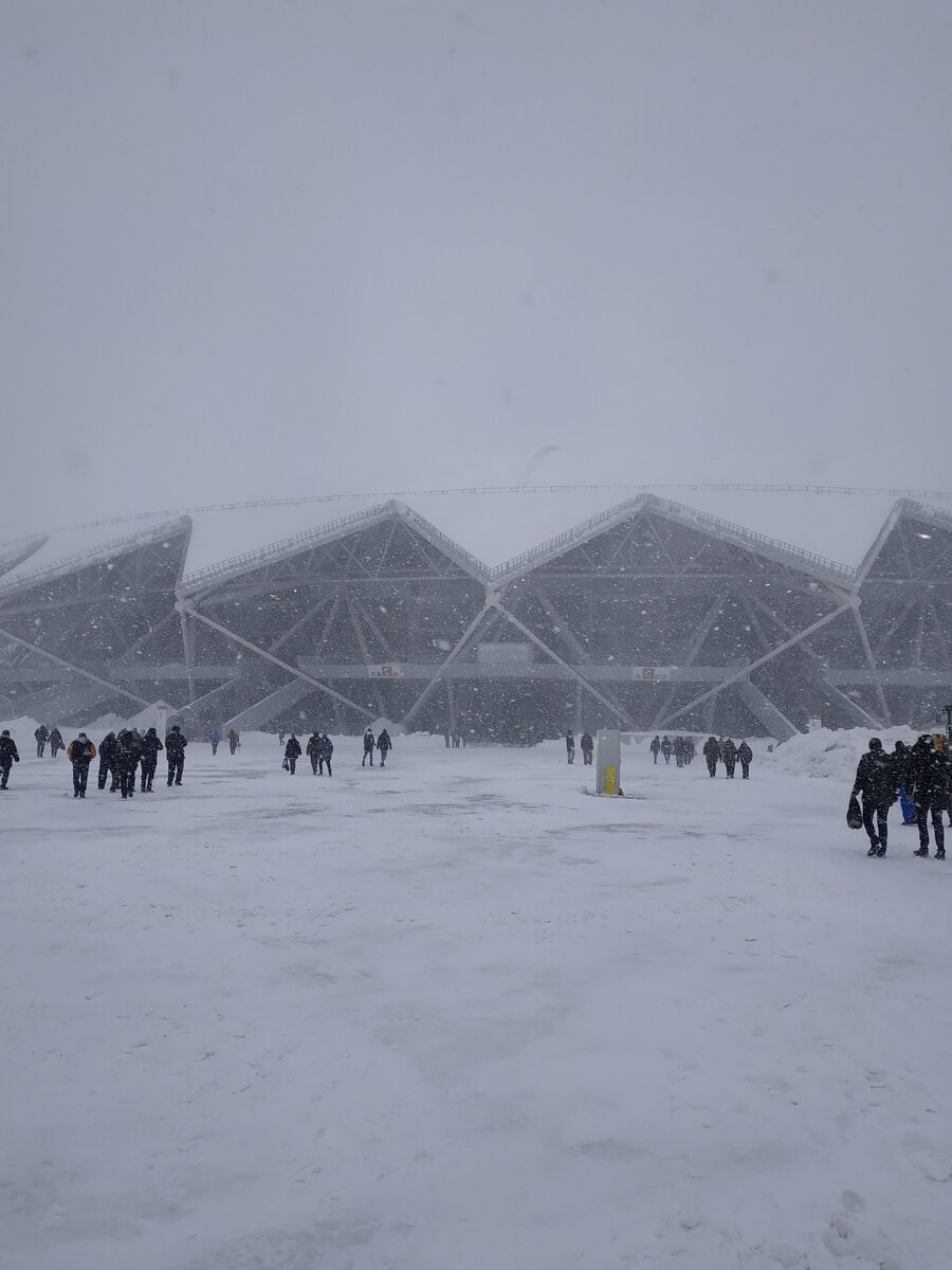 Заснеженная окраина