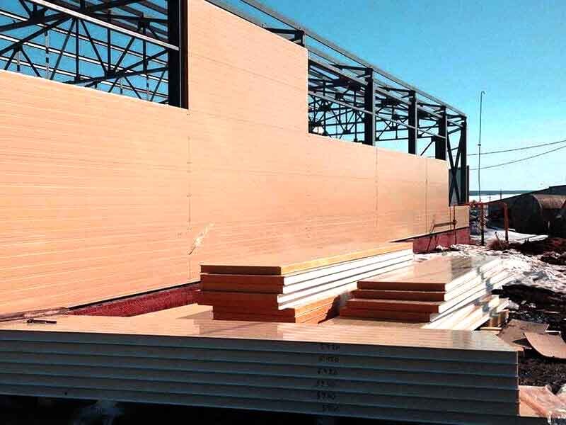 Монтаж сэндвич-панелей своими руками