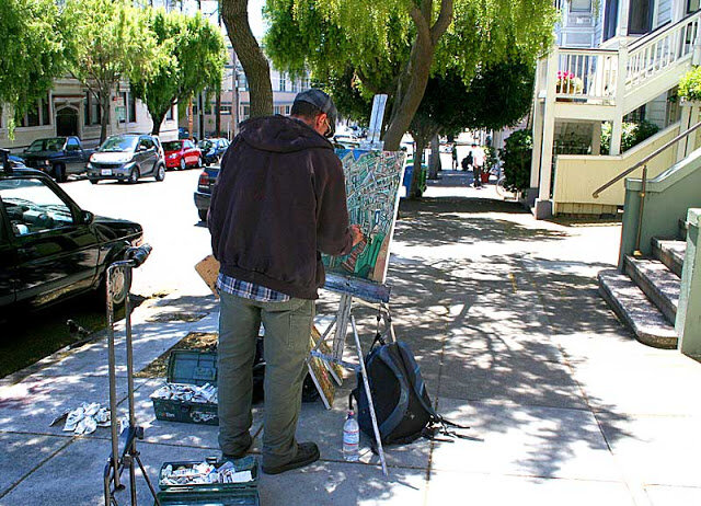 Алан за работой