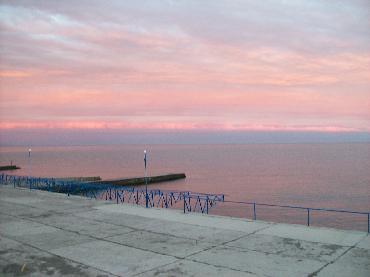 Бывает же такое прекрасное небо (фото из личного архива)