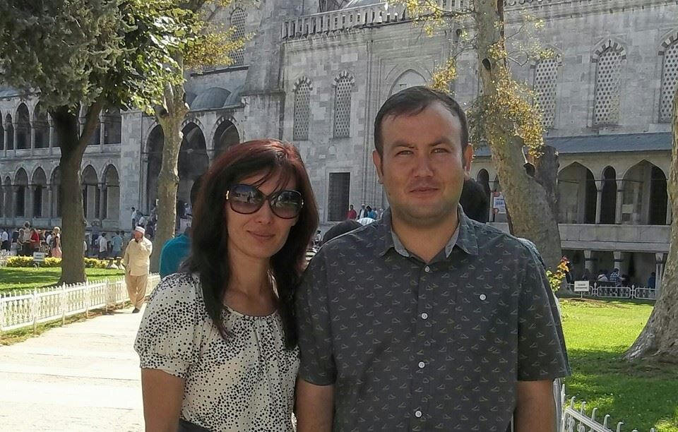 Андрей Кубатин с женой. Фото с его личной страницы в Facebook