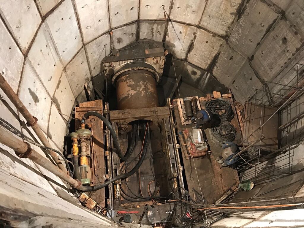 Щитовая проходка по технологии микротоннелирования щитом Herrenknecht AVN 1500