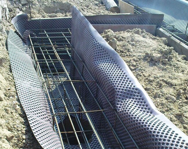 Профилированная мембрана 2х10м. Мембрана профилированная planter geo 2х15м. Плантер под фундаментную. Плантер технониколь. Профилированная мембрана технониколь planter.