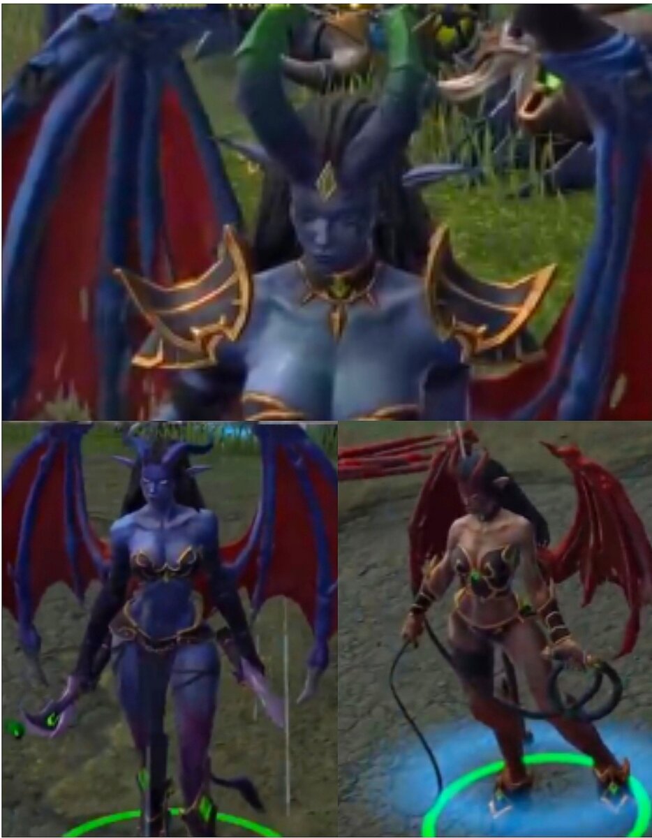 Warcraft III суккуб модель