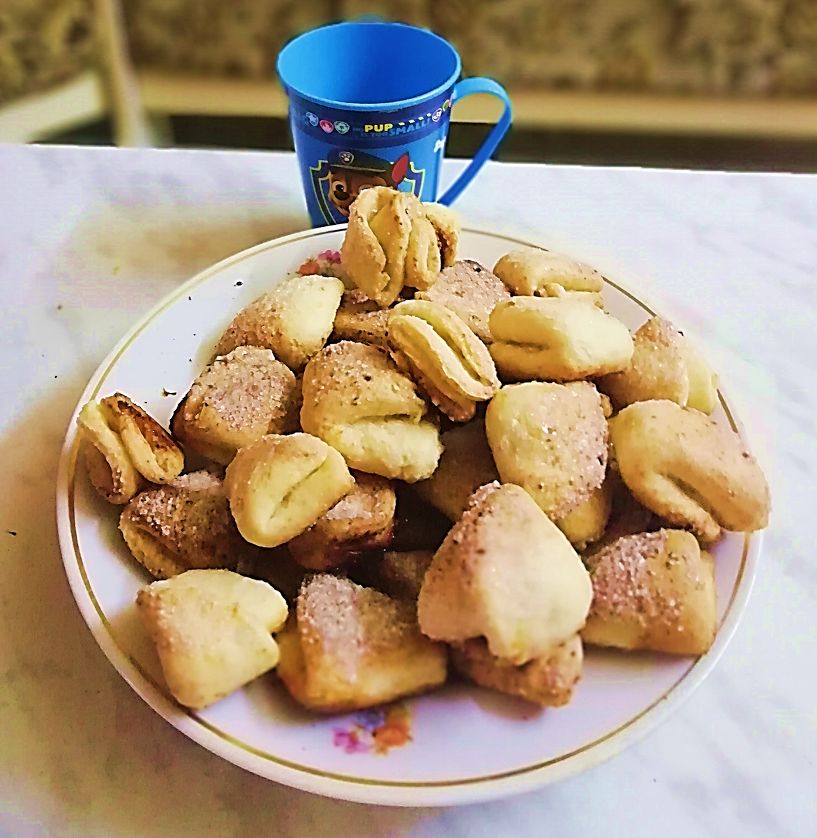 Пирожное ушки с белковой начинкой рецепт - найдено 83 картинок