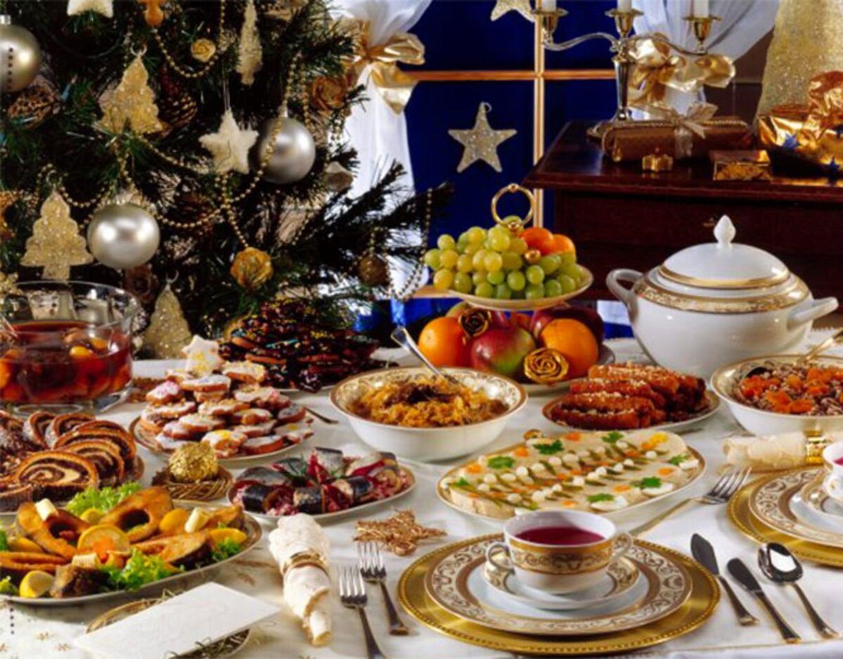 Новогодний стол