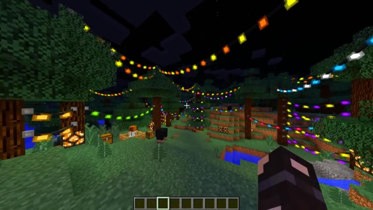 Fairy Lights Mod - декор праздника [1.14.4] [1.12.2] [1.11.2] [1.10.2] [1.8] [1.7.10]