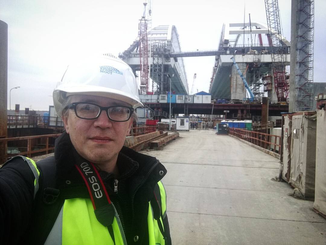 Собственно, я на стройке века 5 декабря 2017 года