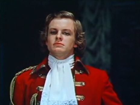 Петерис Гаудиньш в фильме "Стакан воды"