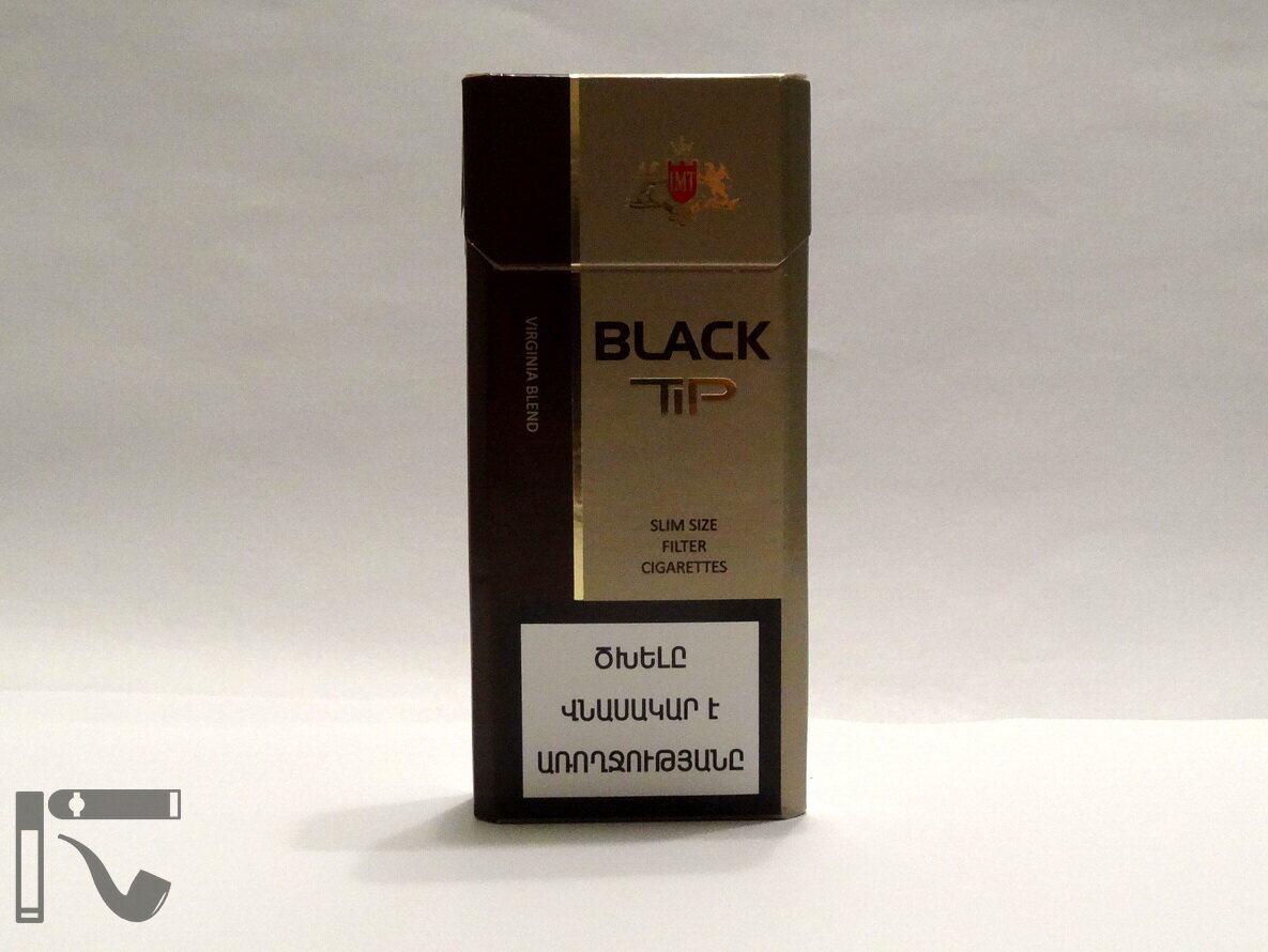 Армянские сигареты Black Tip Black