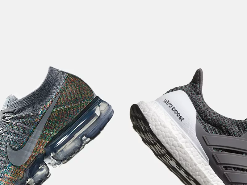 Adidas boost vs nike air on sale