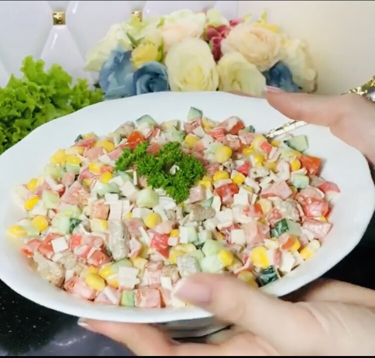 Такой салат вы точно не пробовали