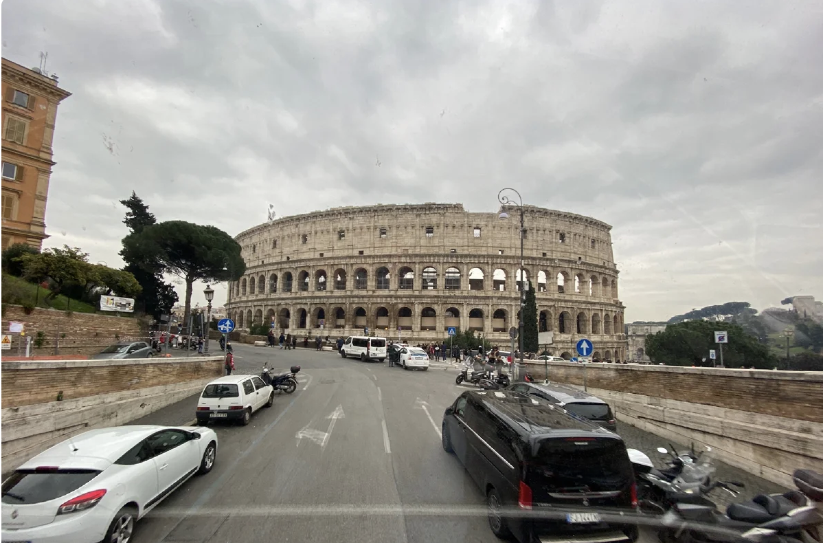 Колизей. Рим до карантина.