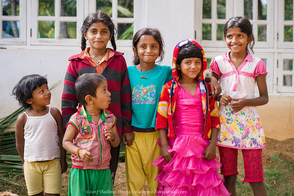 В Индии традиционно много многодетных семей