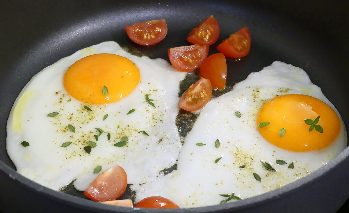 Яичница или жареные яйца для чайника? | Готовим вкусно🥣 | Дзен