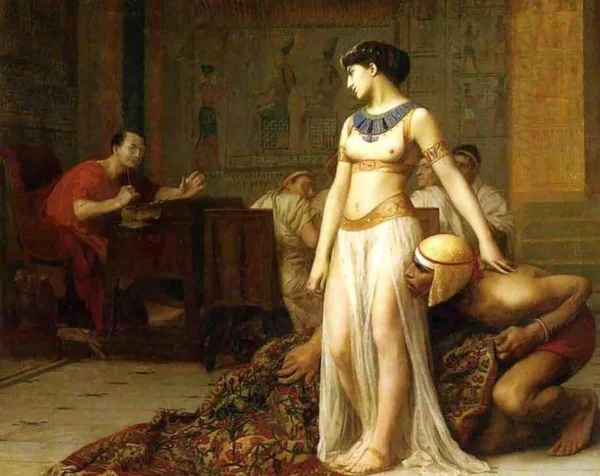Жан-Леон Жером «Клеопатра и Цезарь», 1866