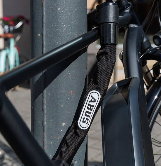 Цепной велосипедный замок Abus