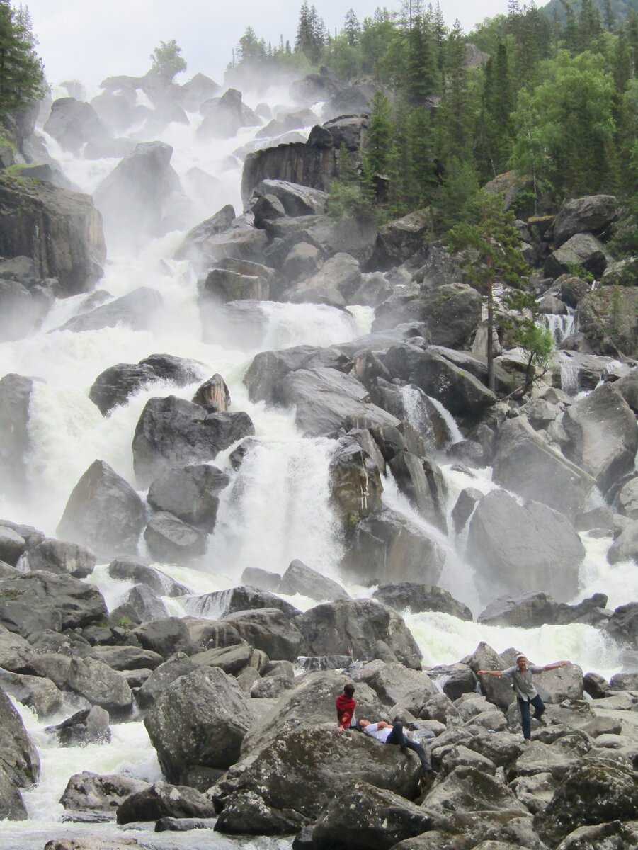 Водопад Учар Алтай