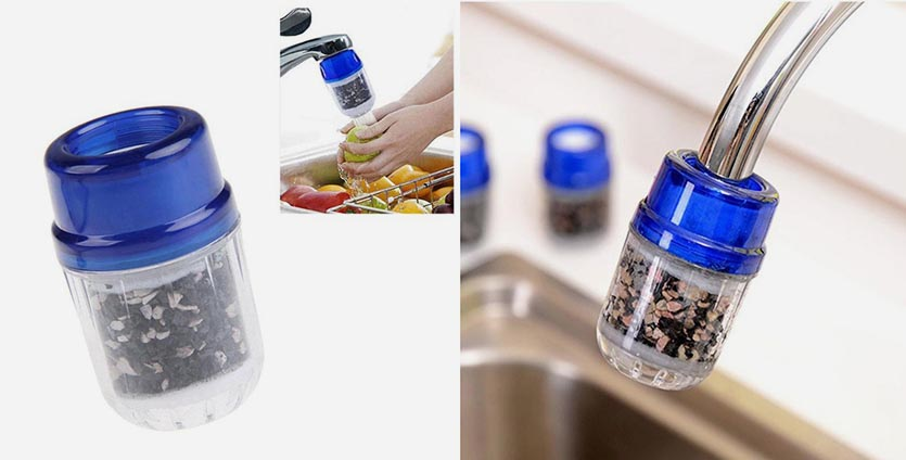 Компактный бытовой фильтр для удаления грязи и ржавчины. Цена: 81 руб.