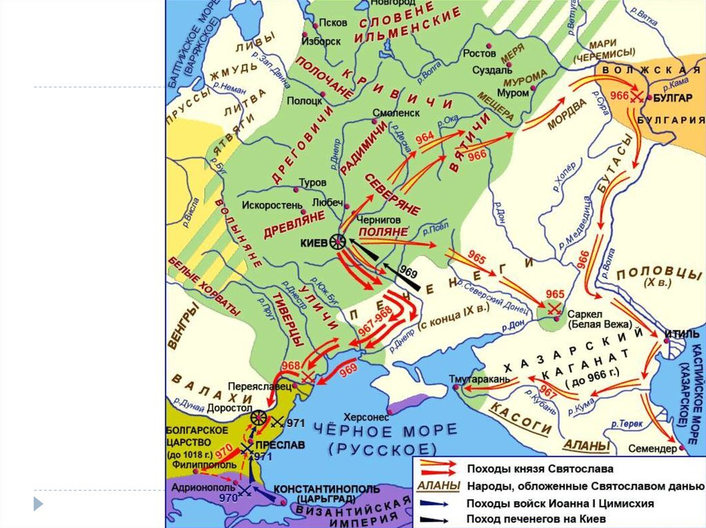 Восточные походы Святослава