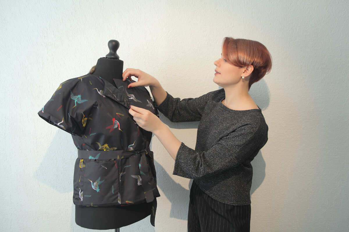 А еще я выпускаю видео-курсы по шитью.