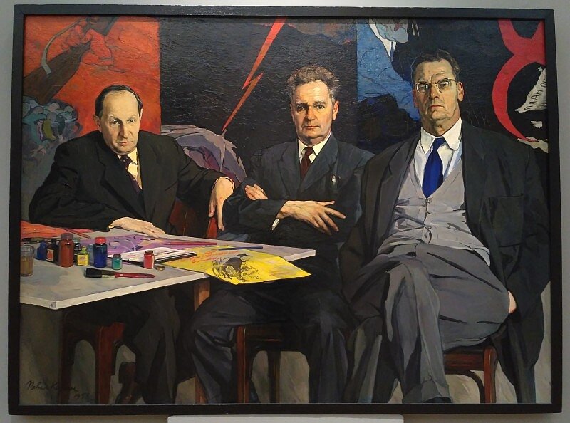 Михаил Куприянов, Порфирий Крылов, Николай Соколов Картинка взята из открытых источников в интернете