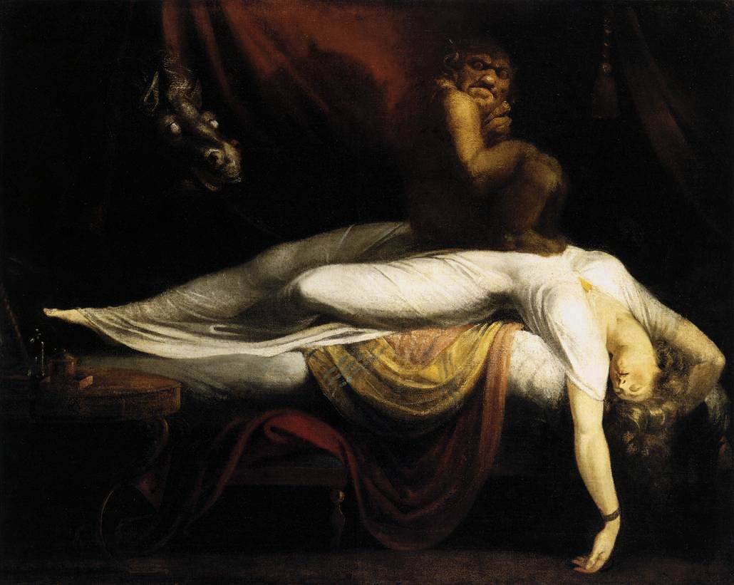 Henry Fuseli (Johann Heinrich Füssli) - масло