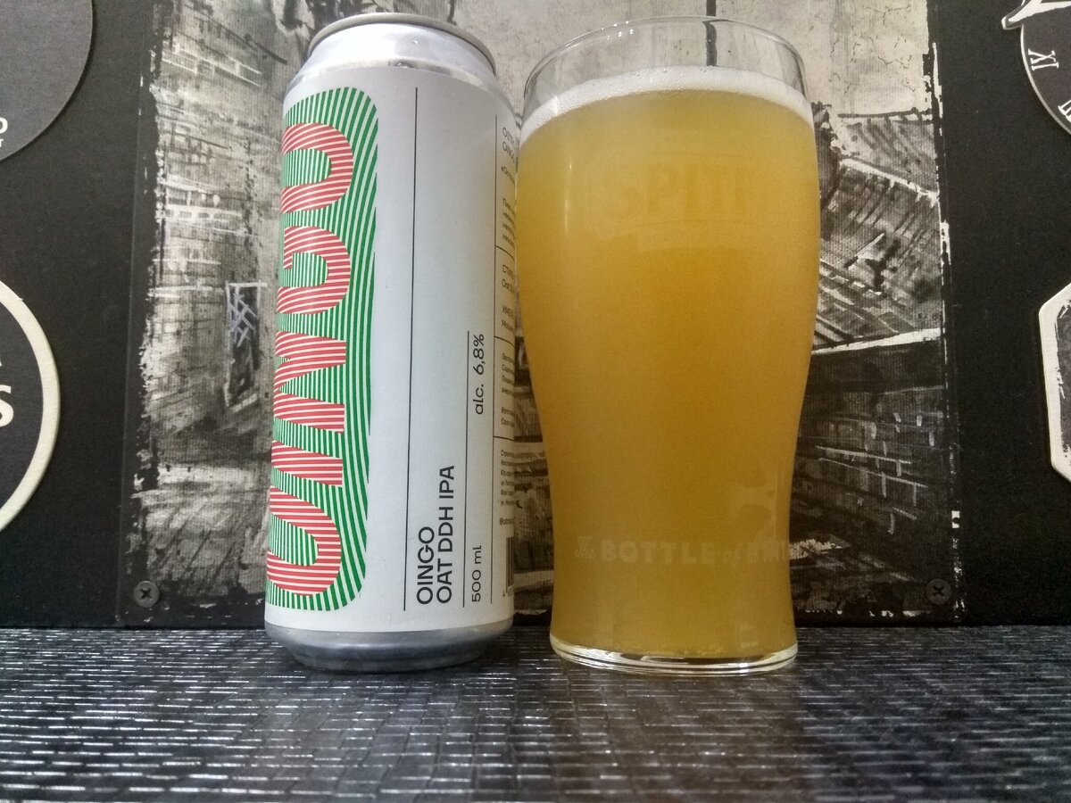 Oingo в бокале Spitfire