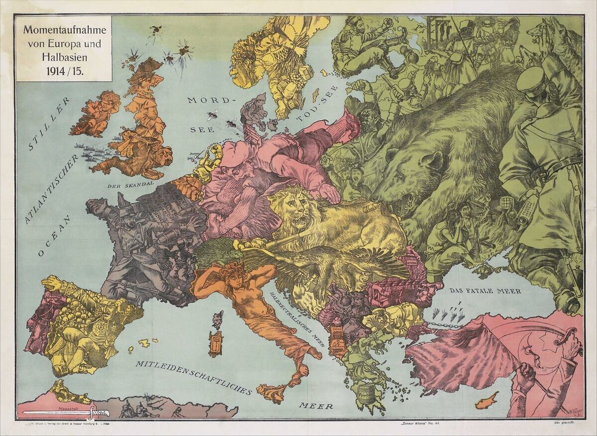 Ныне карикатурные карты уже не столь популярны, как это было на рубеже XIX и XX веков, однако само искусство всё ещё не погибло. При определённых навыках Яндекс-фу и Гугл-дзюцу вполне себе можно найти свежие образчики, казалось бы, забытого ныне искусства.