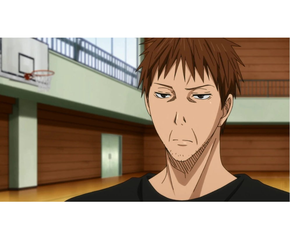 Использованы кадры из аниме "Баскетбол Куроко";