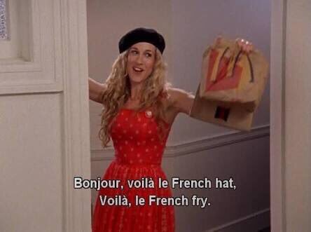 Французы, кстати, не переваривают этот сериал, который полон стереотипов о Франции.