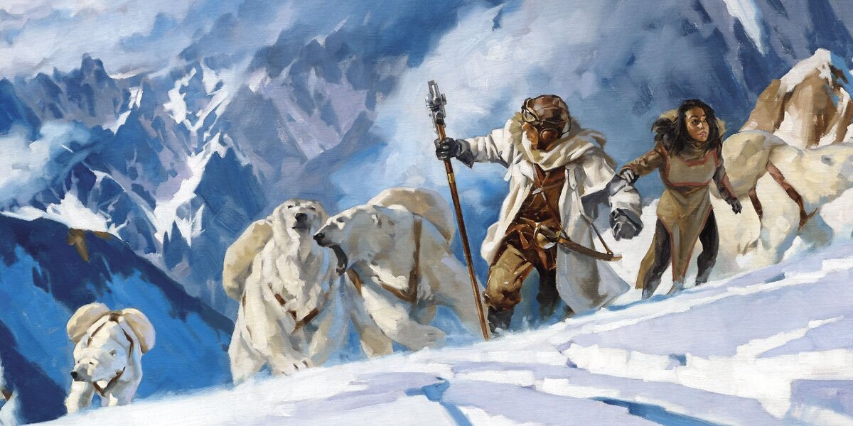 Фрагмент разворота книги Грегори Манчесса «В ледяном плену» © ООО «Издательская Группа «Азбука-Аттикус»