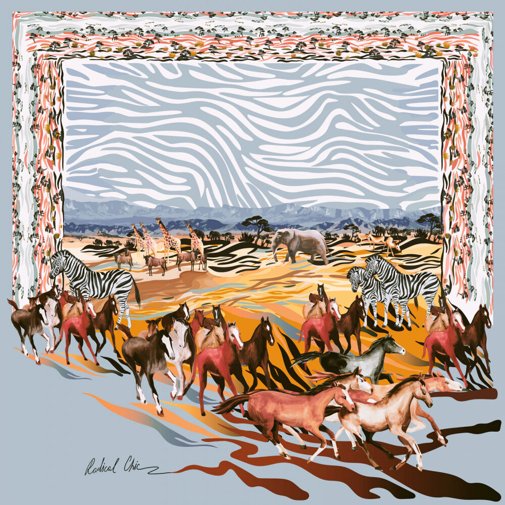 Серые ДИКИЕ ЛОШАДИ